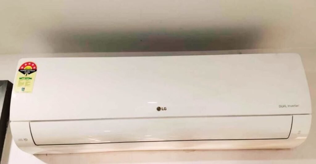 Close view of LG 1.5 Ton 5 Star AC LG US-Q19YNZE3